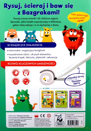 Bazgraki i zabawy 4-latków - Katarzyna Szumska [KSIĄŻKA]
