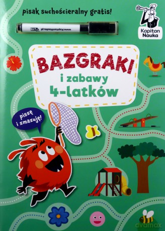 Bazgraki i zabawy 4-latków - Katarzyna Szumska [KSIĄŻKA]
