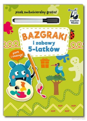 Bazgraki i zabawy 5-latków - Katarzyna Szumska [KSIĄŻKA]