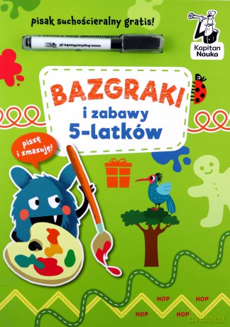 Bazgraki i zabawy 5-latków - Katarzyna Szumska [KSIĄŻKA]