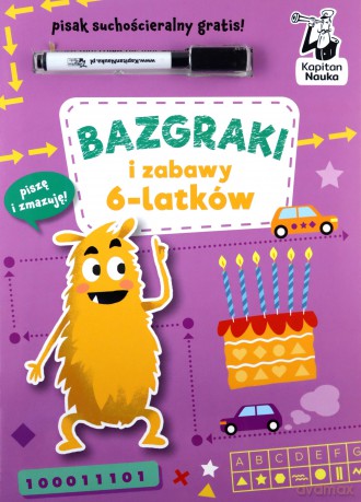 Bazgraki i zabawy 6-latków - Katarzyna Szumska [KSIĄŻKA]