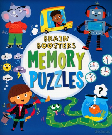 Brain Boosters: Memory Puzzles - Lisa Regan [KSIĄŻKA]