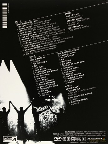 Franz Ferdinand: Franz Ferdinand (jewel case) [2DVD]