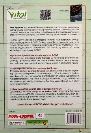 Dieta w zespole policystycznych jajników PCOS - Tara Spencer [KSIĄŻKA]