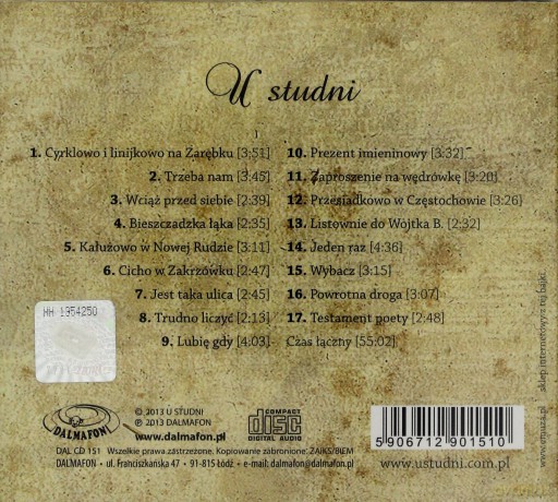 U Studni: U Studni (digipack) [CD]