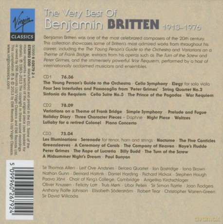 The Very Best Of Britten (Limited) [3CD]