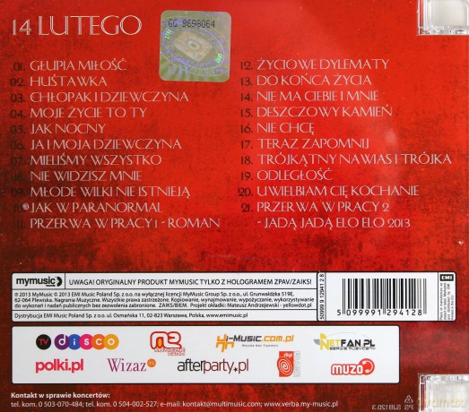 Verba: 14 Lutego [CD]
