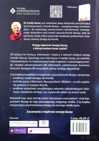 Jak czytać kroniki Akaszy - Howe Linda [KSIĄŻKA]