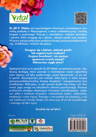 Jak skutecznie pokonać lęk i ataki paniki - Weber Jill [KSIĄŻKA]