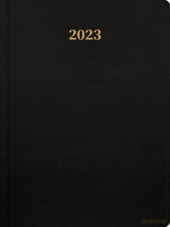 Kalendarz 2023 Edica B5T koperta czarny 4910 [KALENDARZ]