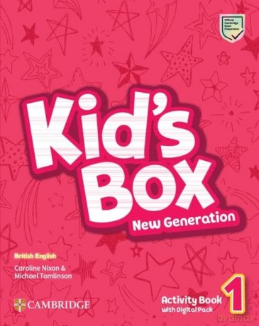 Kid's Box New Generation 1 Activity Book with Digital Pack British English - Caroline Nixon, Michael Tomlinson [KSIĄŻKA]