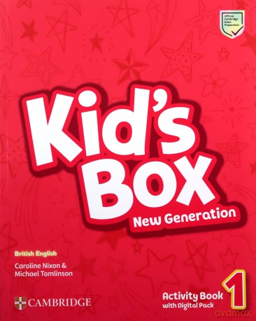 Kid's Box New Generation 1 Activity Book with Digital Pack British English - Caroline Nixon, Michael Tomlinson [KSIĄŻKA]