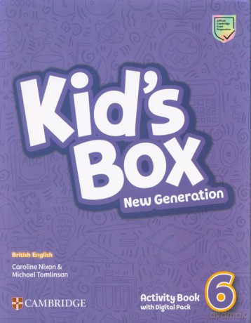 Kid's Box New Generation 6 Activity Book with Digital Pack - Caroline Nixon, Michael Tomlinson [KSIĄŻKA]