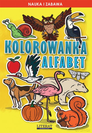 Kolorowanka Alfabet - Krzysztof Tonder [KSIĄŻKA]