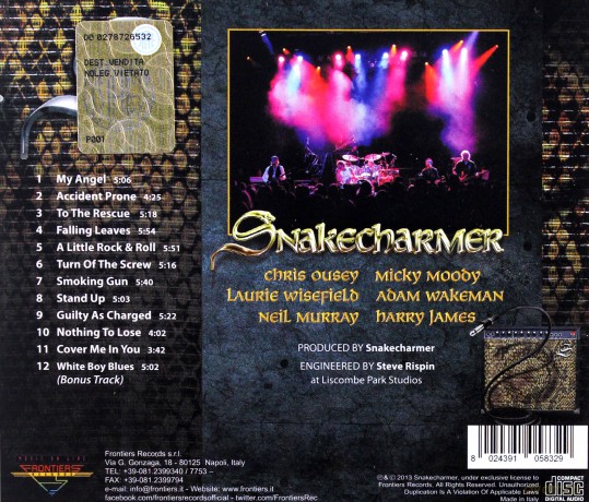 Snakecharmer: Snakecharmer [CD]
