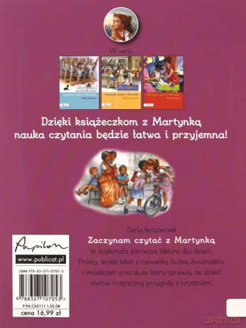Martynka. Nowa koleżanka. Zaczynam czytać z Martynką - Gilbert Delahaye [KSIĄŻKA]