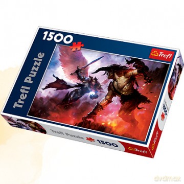 TREFL 1500 Odwieczna walka dobra ze złem (26115) [PUZZLE]