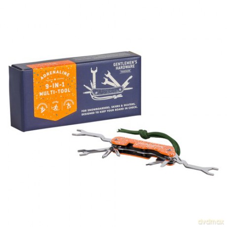 Multitool Adrenaline dla sportów ekstremalnych 9w1