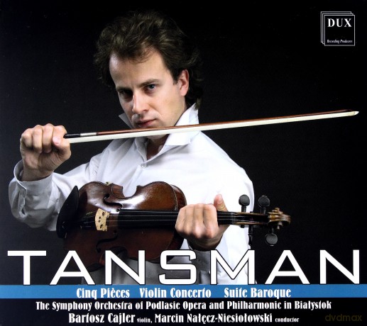 Cinq Piecces/Violin Concerto/Suite Baroque - Aleksander Tansman [CD]