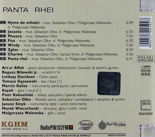 Pantha Rhei - Walewska i Olko [CD]