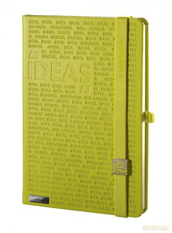 Notes A6 Idea Factory II zielony linia
