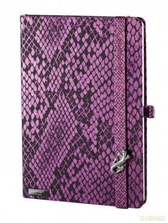 Notes A6 Snake Sharmer fuksja linia