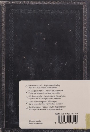 Notes Paperblanks Inkblot Mini linia