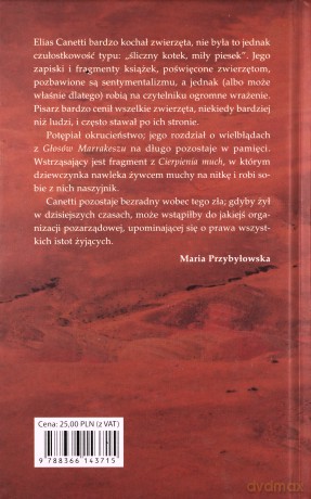 O zwierzętach - Elias Canetti [KSIĄŻKA]