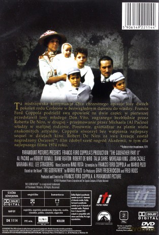 Ojciec chrzestny 2 [2DVD]