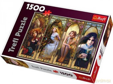TREFL 1500 el. Fantasy - kolaż [PUZZLE]