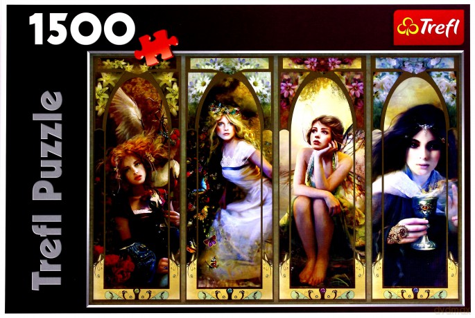 TREFL 1500 el. Fantasy - kolaż [PUZZLE]