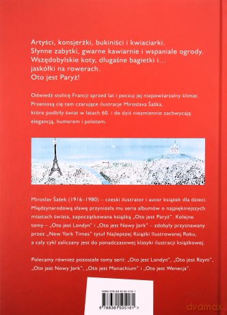 Oto jest Paryż wyd.3/2023 - Miroslav Sasek [KSIĄŻKA]
