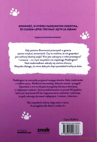 Paddington tu i teraz - Michael Bond [KSIĄŻKA]