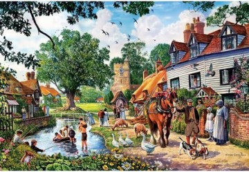 TREFL 1500 Wiejska sielanka [PUZZLE]