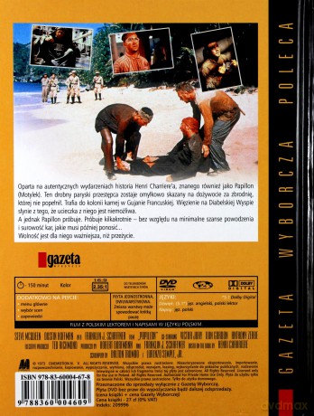 Papillon (Motylek)  (Kolekcja Gazety Wyborczej 30) [DVD]