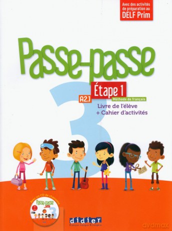 Passe-Passe 3 etape 1 Podręcznik + ćwiczenia - Agnes Gallezot, Laurent Pozzana [KSIĄŻKA]