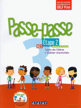 Passe-Passe 3 etape 2 podręcznik + ćwiczenia - Agnes Gallezot, Laurent Pozzana [KSIĄŻKA]