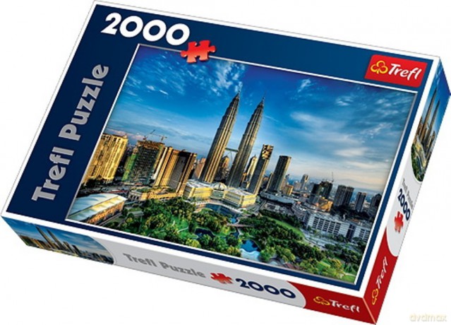TREFL 2000 el. Petronas Twin Towers (27075) [PUZZLE]