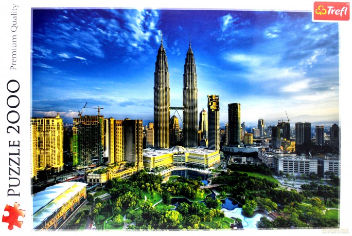 TREFL 2000 el. Petronas Twin Towers (27075) [PUZZLE]