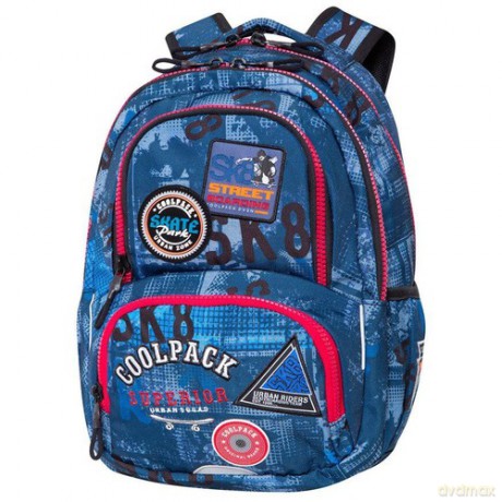 Plecak szkolny Spiner Termic Badges Blue