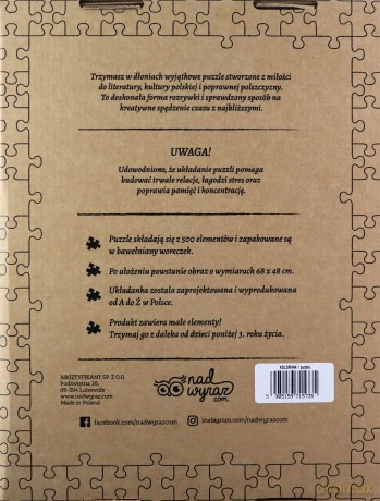 Puzzle 500 el. Kołdrian