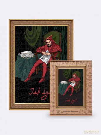 Puzzle 500 el. Stańczyk Jak żyć