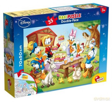 Puzzle dwustronne Maxi 35 Miki
