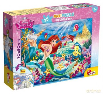 Puzzle dwustronne Maxi 35 Syrenka