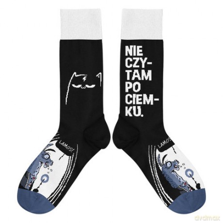 Skarpetki Nie czytam po ciemku 34-37