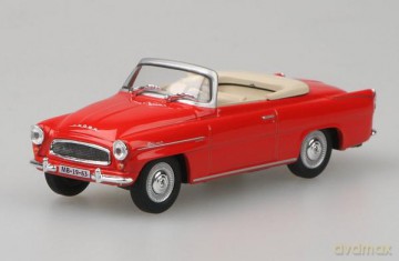 ABREX Felicia Roadster 1963 (red 031) 143ABS703BK [MODELARSTWO]