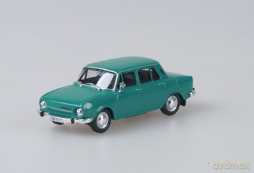 ABREX Skoda 110L 1972 (dark green) 143ABS701HE [MODELARSTWO]