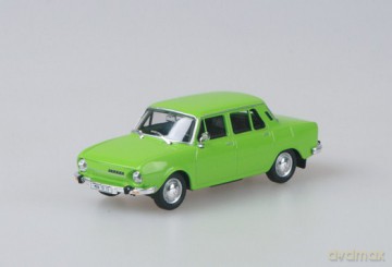 ABREX Skoda 110L 1972 (green attractive) 143ABS701HD [MODELARSTWO]