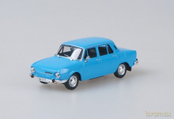 ABREX Skoda 110L 1972 (light blue) 143ABS701LD [MODELARSTWO]