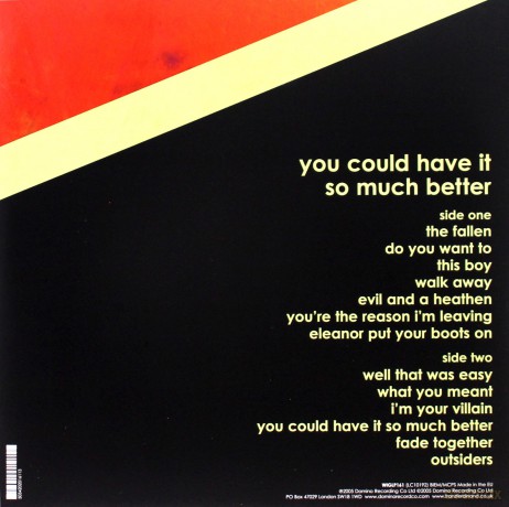 Franz Ferdinand: You Could Have It So Much Better [Winyl]